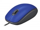 Miš Logitech M110 Silent Optical Corded Mouse, Top Blue, New