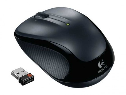 Miš Logitech M325 Wireless Mouse, Nano Receiver, Dark Silver