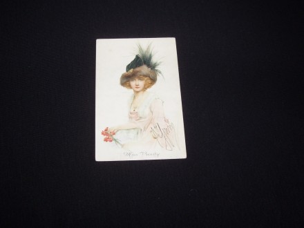 Mis Tastine,motivska razglednica,oko 1910.
