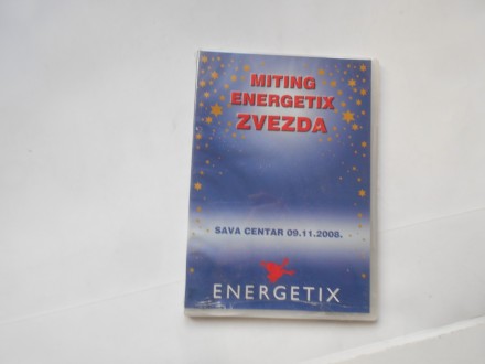 Miting energetix zvezda, Sava centar 9.11.2008.