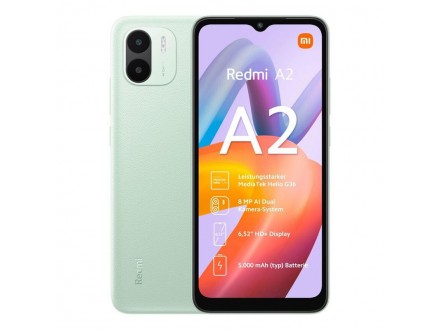 Mobilni telefon Xiaomi Redmi A2 6.52` 2/32 zeleni
