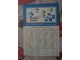 Modra Lasta kalendar/raspored casova za skolsku `73-`74 slika 1