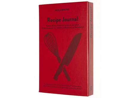 Moleskine - Recipe Journal, Theme Notebook - Moleskine