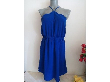 Monteau kraljevsko plava haljina M