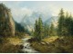 Mountain Landscape with decorative figures Eduard Boehm slika 1