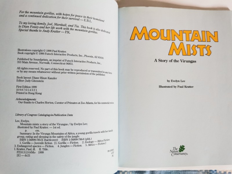 Mountain Mists: A Story of the Virungas