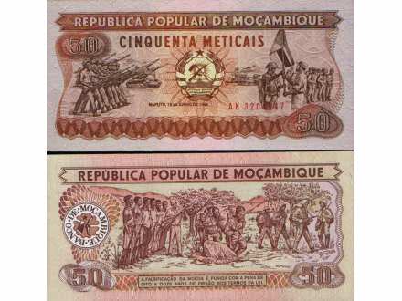 Mozambik 50 Meticais 1986. UNC