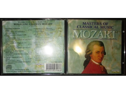 Mozart-Masters of Classical Music CD