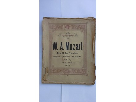 Mozart - Sonaten, Rondos, Fantasien und Fugen - note