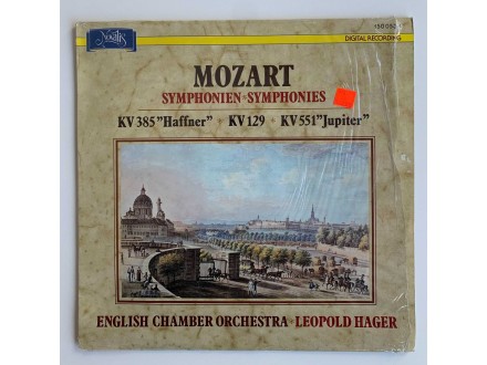 Mozart - Symphonies (Leopold Hager) NM/VG+