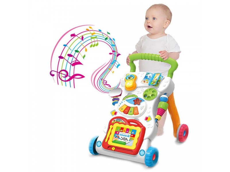 Multifunkcionalna muzička igračka hodalica 2 u 1 za decu