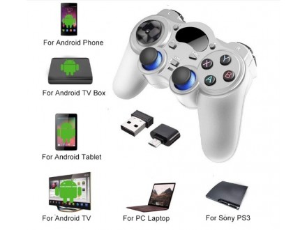 Multifunkcionalni Wireless Gamepad za PC, Android, PS3