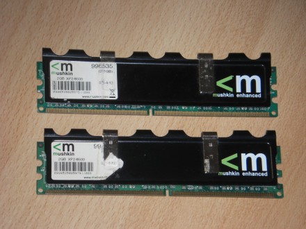 Mushkin DDR2 XP2-8500 2GB x 2