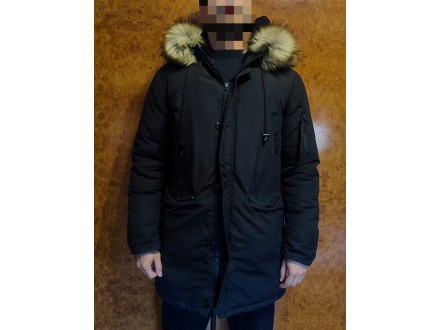 Muška zimska jakna - XL - crna