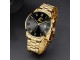 Muski sat Luxury Minimalist Gold slika 1