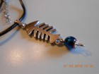Muško-ženska ogrlica iz dubine mora-privezak riba-bis