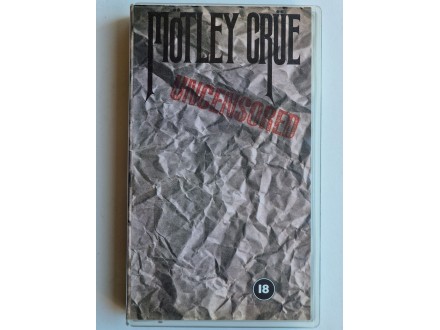 Mötley Crüe Uncensored 1986 Original VHS