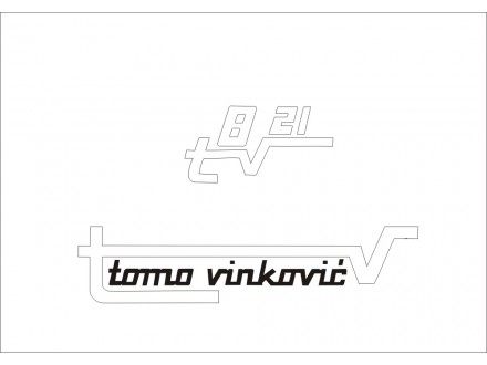 NALEPNICE ZA TRAKTOR  -  TOMO VINKOVIĆ 821