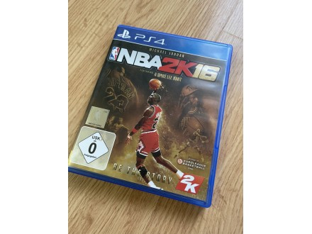 NBA 2K16 Michael Jordan edition ps4 disk
