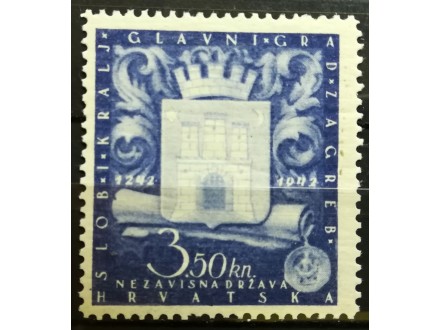 NDH 1942 - 700.G. ZAGREBA