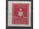 NDH,Službena 3.50 kune 1943.,nezupčana-pelir,čisto slika 1