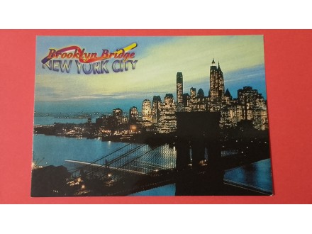 NEW YORK CITY-BROOKLYN BRIDGE -RAZGLEDNICA (577)