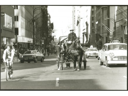 NEW YORK strajk javnog prevoza 2 pres fotografije 1980