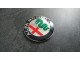 NOVO Alfa Romeo znak hauba gepek 74mm SREBRNI slika 1