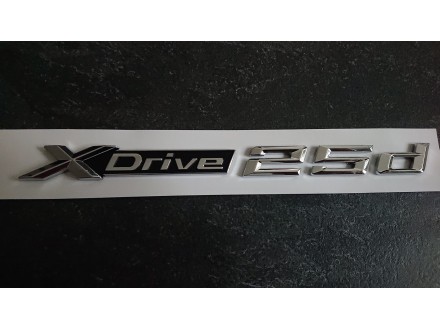 NOVO BMW oznaka XDrive 25d