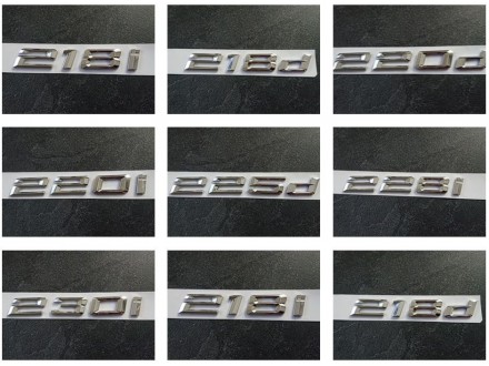 NOVO BMW oznake gepeka za seriju 2