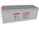 NPP NPG12V-200Ah, GEL BATTERY, C20=200AH, T16, 522x238x218x222, 52,8KG, Light grey slika 2
