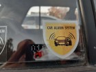 Nalepnica Auto alarm Car alarm system br 3 zuta PAR