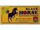 Nalepnice Black horse slika 1