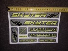 Nalepnice za bicikl Skyter Superhero tabla set