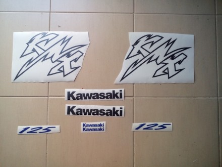 Nalepnice za motore Kawasaki KMX 125