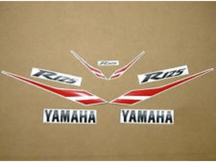 Nalepnice za motore Yamaha YZF R125 2012