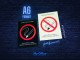 Nalepnice zabranjeno/dozvoljeno pušenje A6 formata slika 1