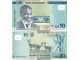 Namibia 10 dollars 2021. UNC slika 1