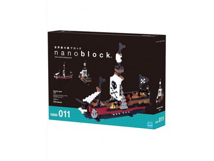 Nanoblok kockice - Pirate Ship, 780 pcs