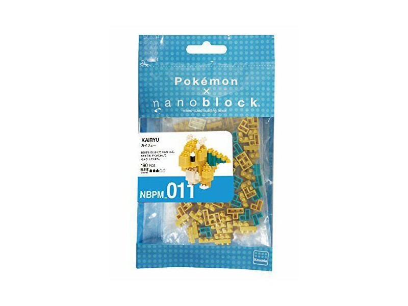 Nanoblok kockice - Pokemon, Dragonite Dracolosse Dragoran, 190 pcs - Pokemon