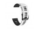 Narukvica double za smart watch Samsung 4, 5 22mm belo crna slika 1