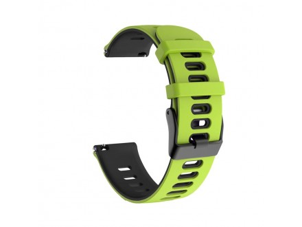Narukvica double za smart watch Samsung 4, 5 22mm zeleno crna