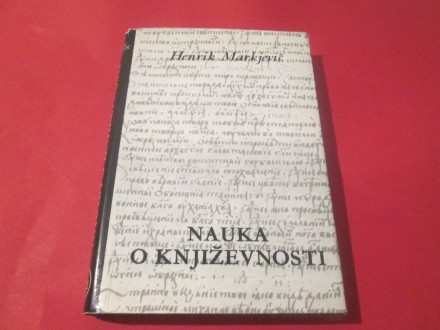 Nauka o knjizevnosti Henrik Markjevic