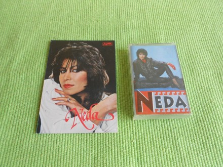 Neda Ukraden - foto sa potpisom i kaseta iz `80ih
