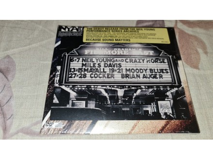 Neil Young - Live at The Fillmore East CD+DVD , NOVO!
