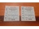 Nekoriscene mesecne markice za gradski prevoz iz 1987 slika 1