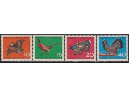 Nemacka 1965 Fauna-ptice cisto