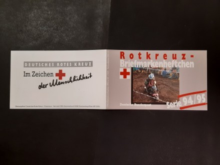 Nemačka 1994.-2 Karnet Crveni Krst # Žig. komplet