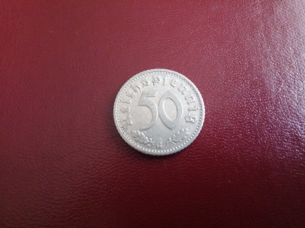 Nemacka 50 pfenniga 1935 G