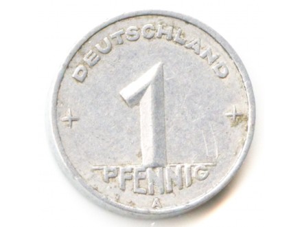 Nemacka DDR 1 pfennig 1950 A